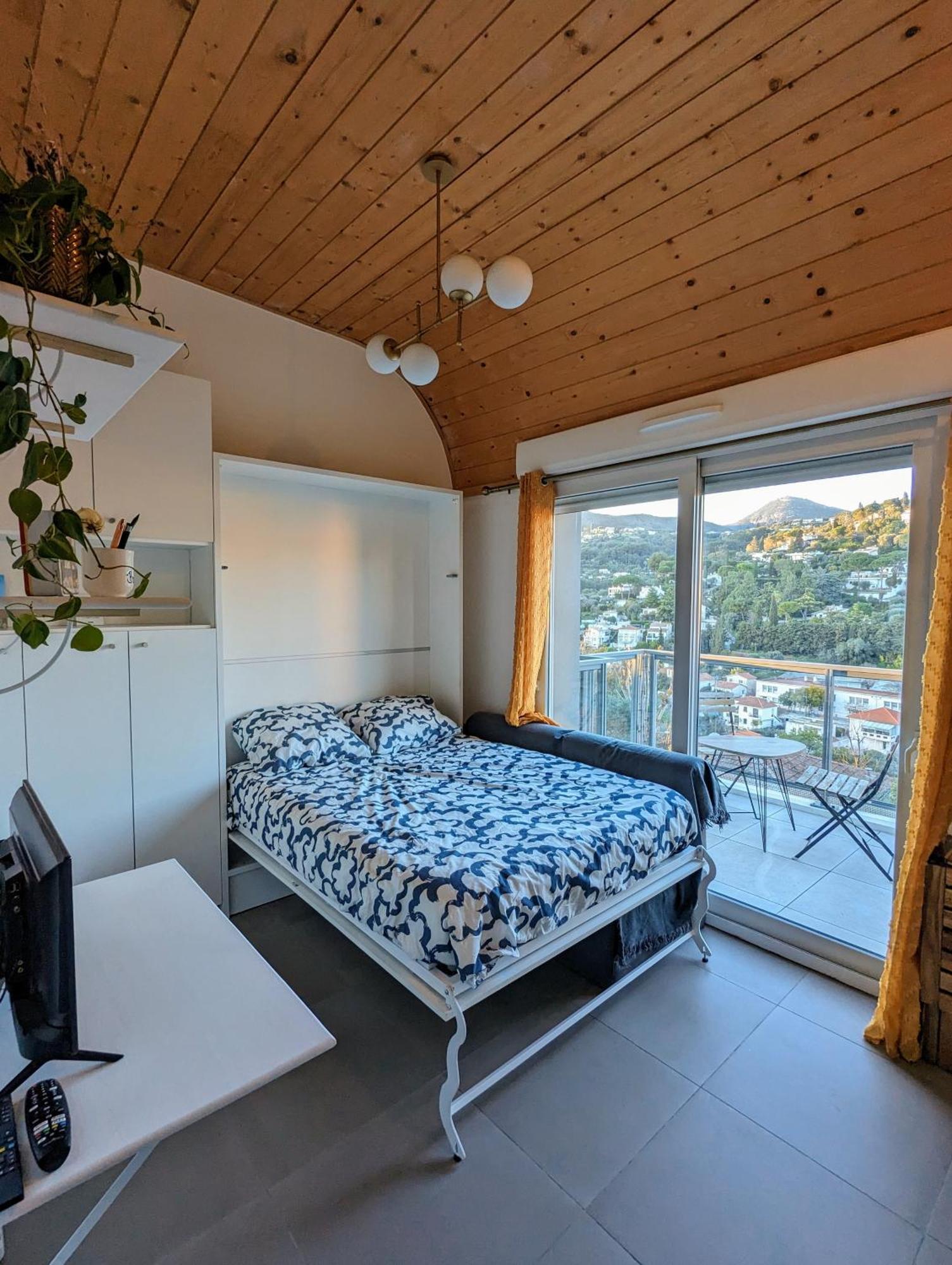 Studio Calme Avec Vue Degagee Nice Eksteriør bilde